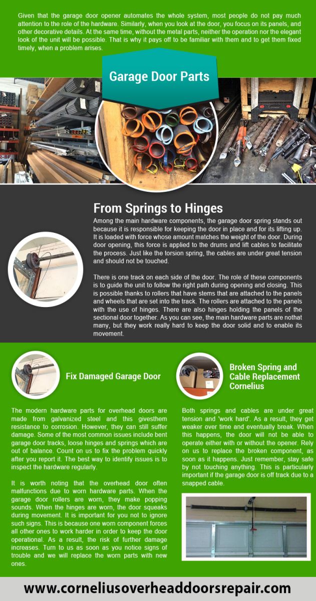 Garage Door Repair Cornelius Infographic